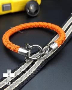دستبند امگا برزنتی نارنجی