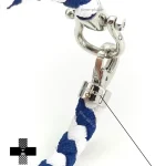 دستبند امگا مدل Sailing سفید سرمه ای (کیفیت مستر)